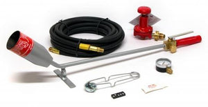 Red Dragon Propane weed burning torches for organic gardening and weed control in your yard and garden
