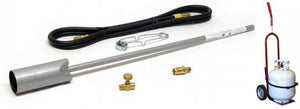 Red Dragon Propane weed burning torches for organic gardening and weed control in your yard and garden