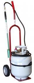 Red Dragon Propane weed burning torches for organic gardening and weed control in your yard and garden