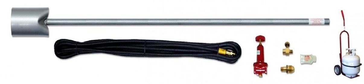 Torch Rig Dolly #VT3-60COMBO Vapor Torch Kit w/Cylinder Dolly – Flame Engineering